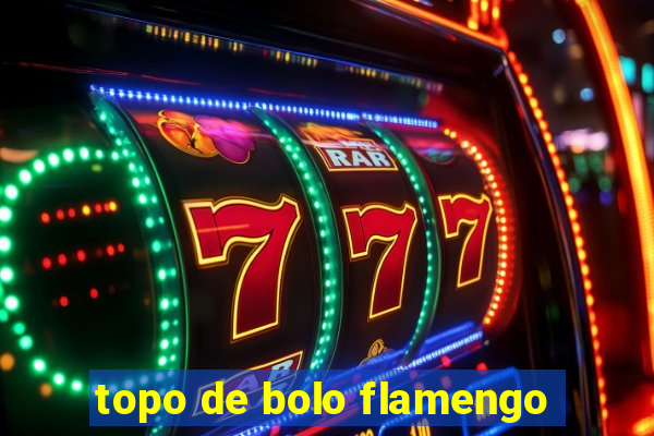 topo de bolo flamengo